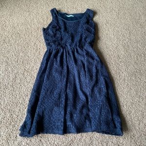 Maurices Navy Lace Dress